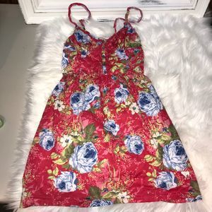 VTG Abercrombie floral sundress XS #408